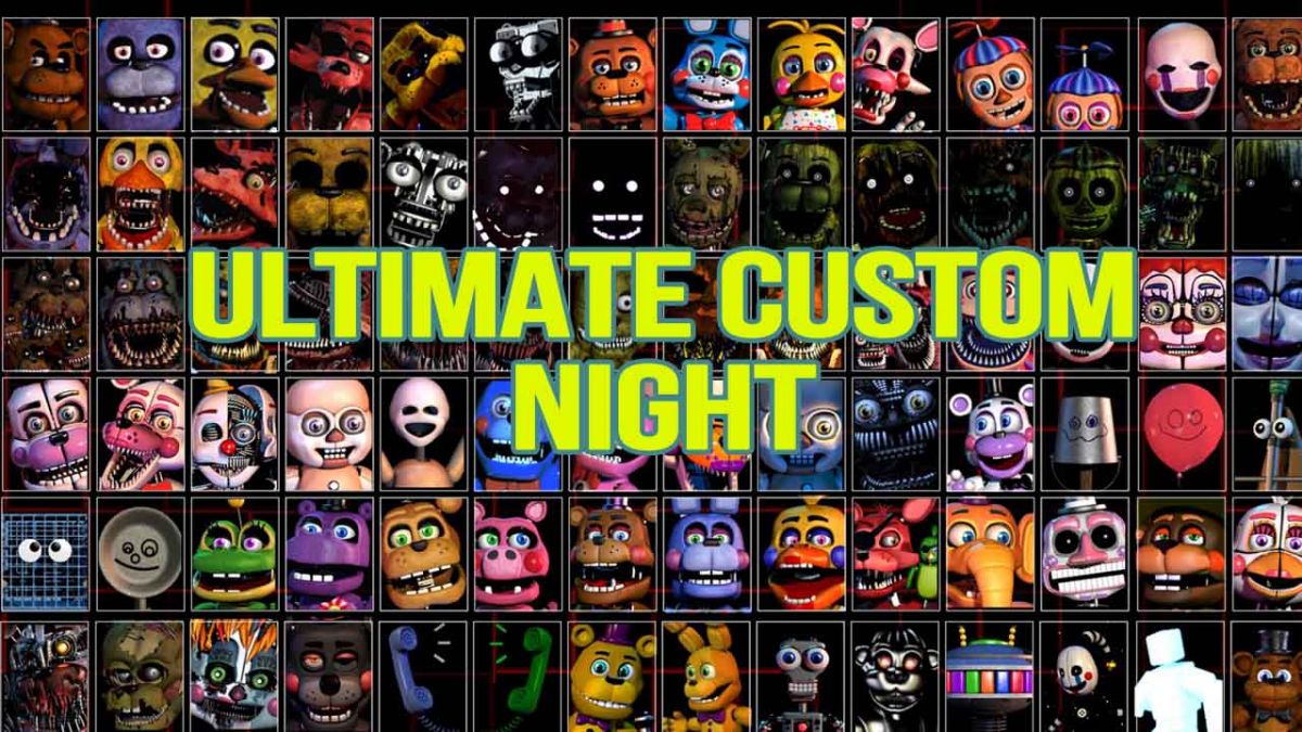 Ultimate Custom Night Free Play And Download Cdgameclub Com - roblox sister location custom night
